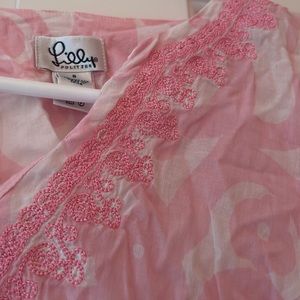 Vintage lily cover up